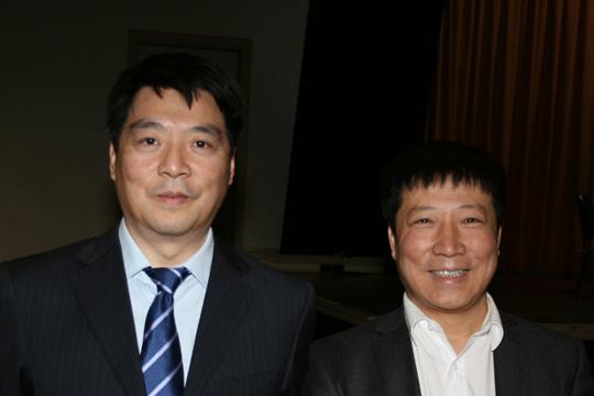 Xu Da Wei, Wang Hong Yu Adjudicators from China